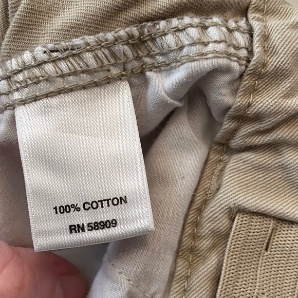 Khaki cargo shorts - Picture 3 of 4